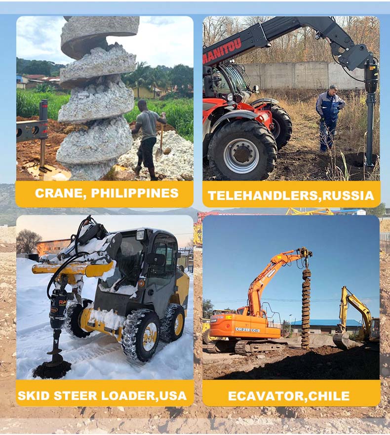 螺旋钻驱动器进行滑动转向