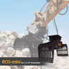 1.2-3T挖掘机分类抓取金属废金液压石旋转拆除抓斗RCG Mini