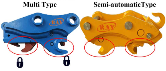 hydraulic quick hitch