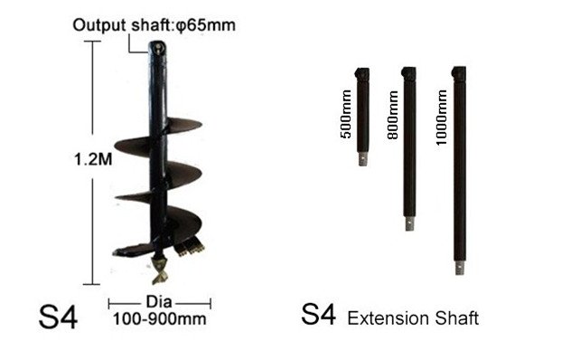 液压地球螺旋钻