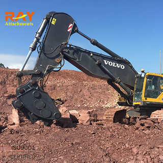 液压断路器制造商Vibro Hammer用于破坏混凝土